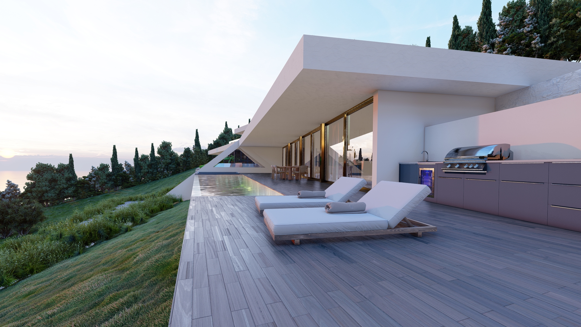Ortus Villa Mediterranean Residence - CUBICS Architecture, Georgios Kyriakopoulos Architect & Mihaela Shtirkova Civil Engineer